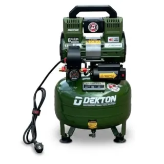 Máy nén khí không dầu Dekton DK-AC2912XPRO Bình chứa 12Lít, công suất 1.1HP