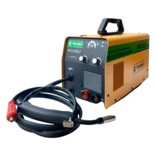 Máy hàn mig Kazaki 200KZ chu kỳ tải 60%, hiệu suất 80%, có đồng hồ điện tử hiển thị giúp bạn dễ dàng quan sát