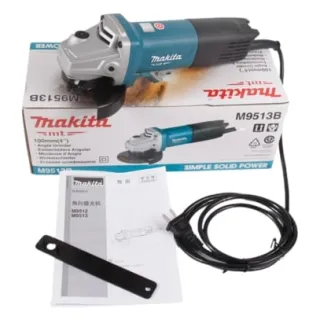 Máy mài góc Makita M9513B công suất 850W mang lại khả năng làm việc mạnh mẽ và liên tục.
