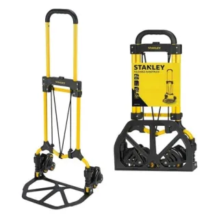 Xe đẩy hàng leo bậc thang Stanley FT584 Bánh xe nhuyễn, rộng bảng dày, chắc chắn, hai tay đòn bánh xe dày, êm, nhẹ