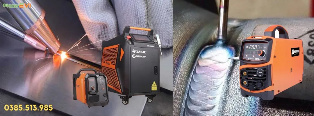 So sánh hiệu suất và chất lượng hàn của máy hàn Laser và máy hàn TIG