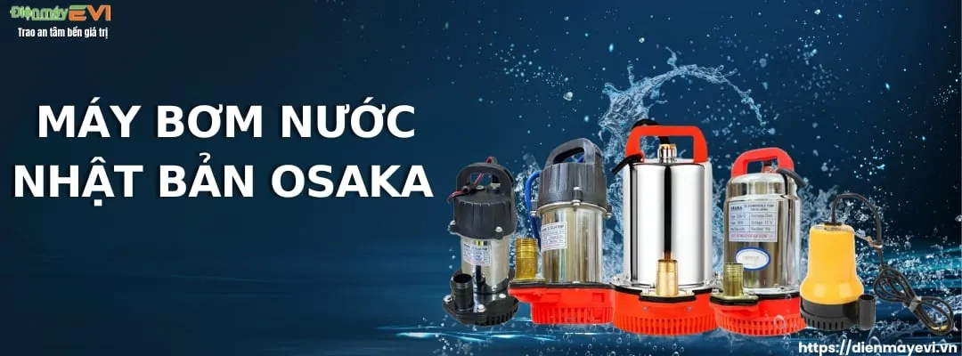Máy bơm chìm Osaka ZQB5-13-250: Giải pháp bơm nước sạch hiệu quả, linh hoạt và bền bỉ