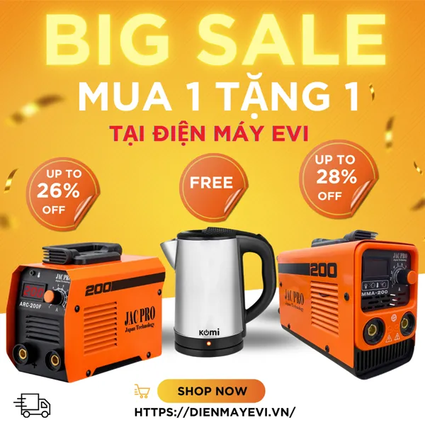 So sánh máy hàn que JackPro ARC 200F và máy hàn que JackPro MMA 200 Mini