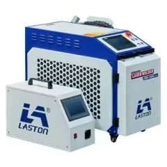 Máy hàn laser LASTON LBW-1500L mini nhanh hơn 10 lần hàn TIG, trang bị 3 chức năng hàn, cắt, tẩy