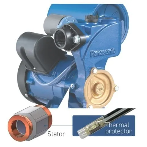 Máy bơm tăng áp Panasonic A-200JAK Áp lực nước ổn định nhờ chức năng kiểm soát áp lực tự động