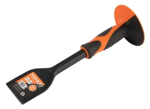 Đục nguội loại dẹp kích thước 16*280*55mm Kendo-26522 Làm từ thép carbon cao cấp, đã qua quá trình rèn và xử lý nhiệt.