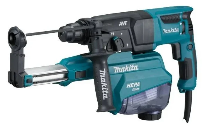 Máy khoan đa năng với hệ thống hút bụi Makita HR2653 (chuôi gài SDS-PLUS/26MM)