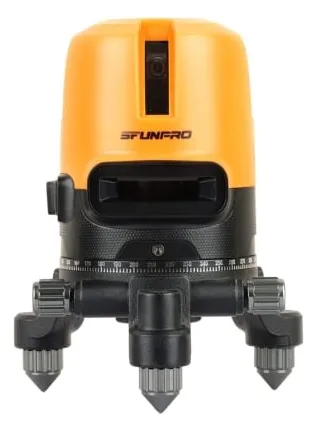 Máy cân bằng laser Sfunpro SF7905 SD 5 tia xanh với các tia dạng bóng LED có cường độ sáng cao.