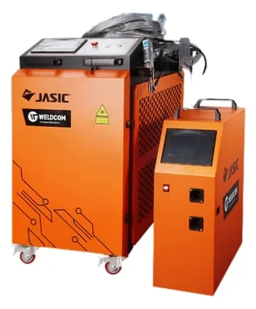 Máy hàn laser Jasic LS-30000D đầu cấp 2 dây công suất 3000W. Nhanh gấp 10 lần hàn TIG