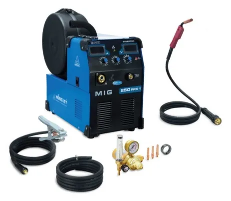 Máy hàn mig Hồng Ký MIG 250Pro1 hàn được trên vật liệu mỏng 0.8mm, độ ngấu đạt tới 3mm với mối hàn 1 lớp