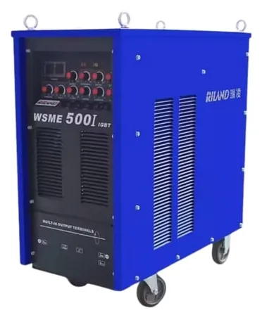 Máy hàn tig Riland WSME 500I công suất 18.8KVA hoạt động liên tục, ổn định, phù hợp với phôi dày từ 10 - 16mm