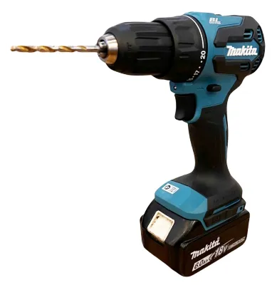 Máy khoan vặn vít dùng pin Makita DDF490Z lực siết tối đa lên đến 50Nm (cứng) và 27Nm (mềm)