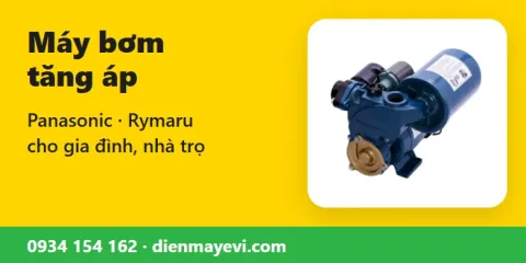 Máy bơm tăng áp Panasonic, Rymaru