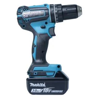 Máy khoan pin cầm tay Makita DHP485Z  Công tắc có thể điều chỉnh tốc độ và mô-men xoắn cho phép người dùng tùy chỉnh theo nhu cầu