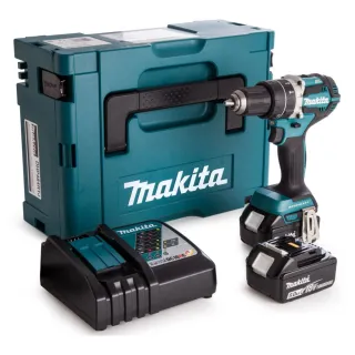 Máy khoan pin cầm tay Makita DDF482RAE Mô-men xoắn cực đại lên đến 62 Nm, giúp máy có độ mạnh mẽ cần thiết để xử lý các tác vụ khó khăn và phức tạp
