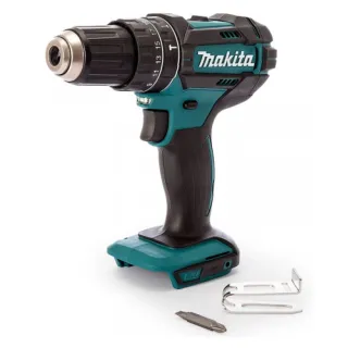 Máy khoan pin cầm tay Makita DHP482Z Tốc độ đập cao/ thấp 0 – 28500 / 0 – 9000 l/p. Lực siết tối đa cứng và mềm 62Nm / 36Nm