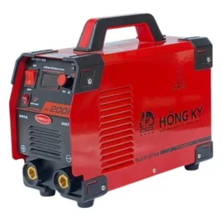Máy hàn Hồng Ký HK 200K. Hiệu suất làm việc cao, hàn liên tục que 2.5mm - 3.2mm. Có chế độ bảo vệ quá nhiệt, quá tải