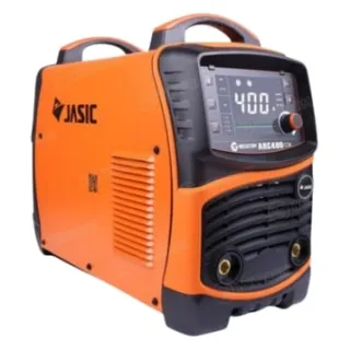 Máy hàn que Jasic ARC400 Z298II (JET 20) Dòng hàn tối đa lên tới 400A. Máy có khả năng hàn que 5.0mm liên tục
