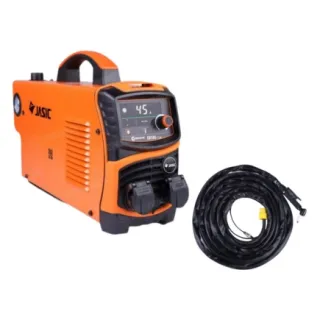 Máy cắt plasma Jasic CUT45 L207 II (JET20) Độ dày cắt tối đa 0.8mm, cắt đẹp 3-5mm. Máy cắt có chế độ 2T/4T linh hoạt.