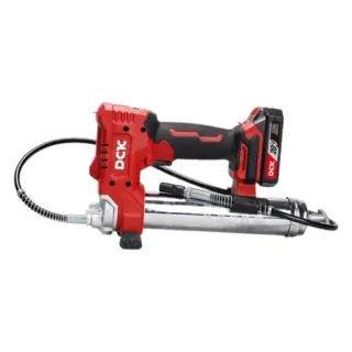 Máy bơm mỡ  dùng pin DCK KDGG500(TYPE DM) Với áp suất bơm mạnh mẽ lên đến 10.000 PSI