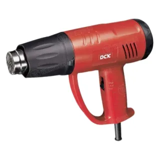 Máy khò nhiệt DCK KQB2000 Thiết kế với công suất 2000W, giúp nhanh chóng đạt được nhiệt độ mong muốn