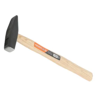 Búa cơ khí cán gỗ 1000g Kendo-25218 Đầu búa được làm từ thép rèn chất lượng cao
