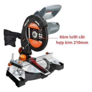 Máy cắt đa năng Dekton DK-CN210A Công suất 1500W kèm lưỡi cắt hợp kim 210mm