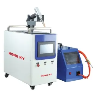 Máy hàn laser mini Hồng Ký HK-LA1500 trang bị 3 chức năng hàn điểm, hàn xung và hàn liên tục