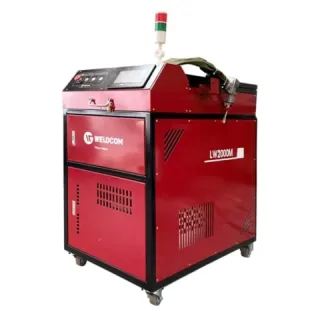 Máy hàn laser Weldcom LW2000M hàn đẹp trên thép carbon, inox, nhôm, đồng, hợp kim có độ dày 0.5 - 6mm