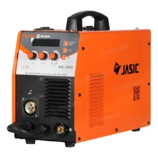 Máy hàn mig không dùng khí Jasic NB-180E Đầu liền tích hợp 3 chức năng: hàn MIG không khí, hàn MIG dùng khí và hàn que.