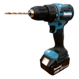 Máy khoan búa vặn vít dùng pin Makita DHP490Z Khoan thép tối đa 13mm - Khoan gỗ tối đa 38mm