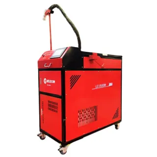 Máy làm sạch tia laser Weldcom LC1500M tẩy sáng bề mặt mối hàn inox (thép không gỉ,...)