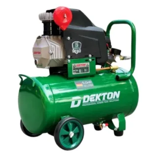 Máy nén khí có dầu Dekton DK-AC50DR công suất 5.0HP - 3750W, lên hơi đầy bình 1 phút 30 giây