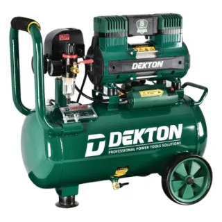 Máy nén khí không dầu Dekton DK-AC2925Pro công suất 1.5HP và thể tích bình 25L