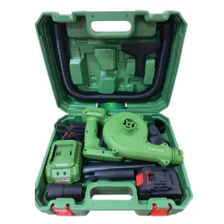 Máy thổi bụi pin Akuza TB-01 trang bị khả năng thổi và hút linh hoạt, cùng thiết kế hiện đại