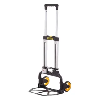 Xe đẩy hàng 2 bánh gấp gọn Stanley FXWT-705 Khung xe làm từ hợp kim nhôm cao cấp, khả năng chịu tải trọng đến 70kg
